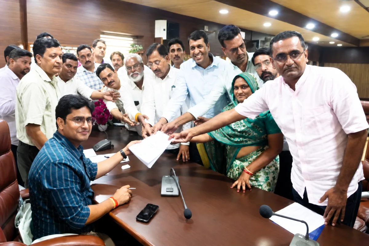 निंबाहेड़ा में सभापति पद के नामांकन से सियासी हलचल, भाजपा से शिल्पा भूतड़ा मैदान में