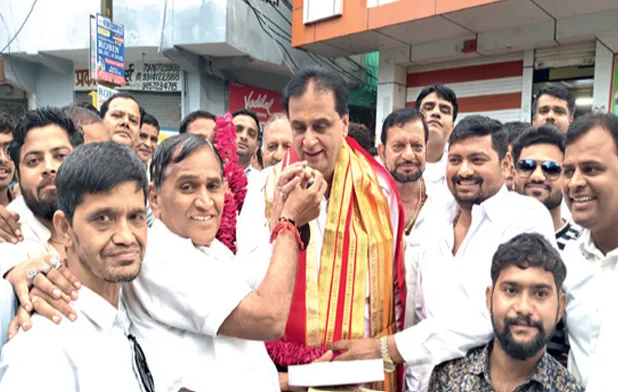निंबाहेड़ा नगर परिषद की पहली निर्विरोध महिला सभापति बनीं शिल्पा भूतड़ा, भाजपा कार्यालय में जश्न