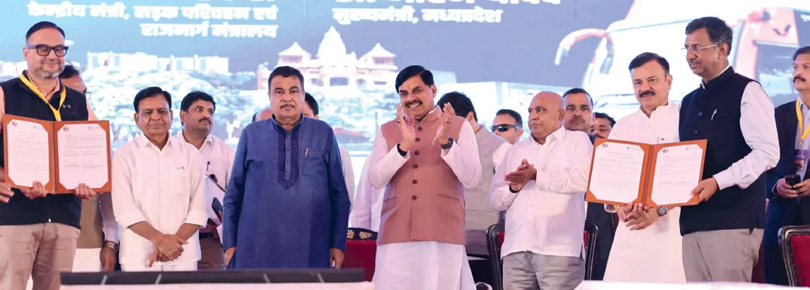 351 बसों के साथ मध्यप्रदेश में शुरू हुई सुगम परिवहन सेवा, गडकरी ने की सीएम मोहन यादव के नेतृत्व की सराहना