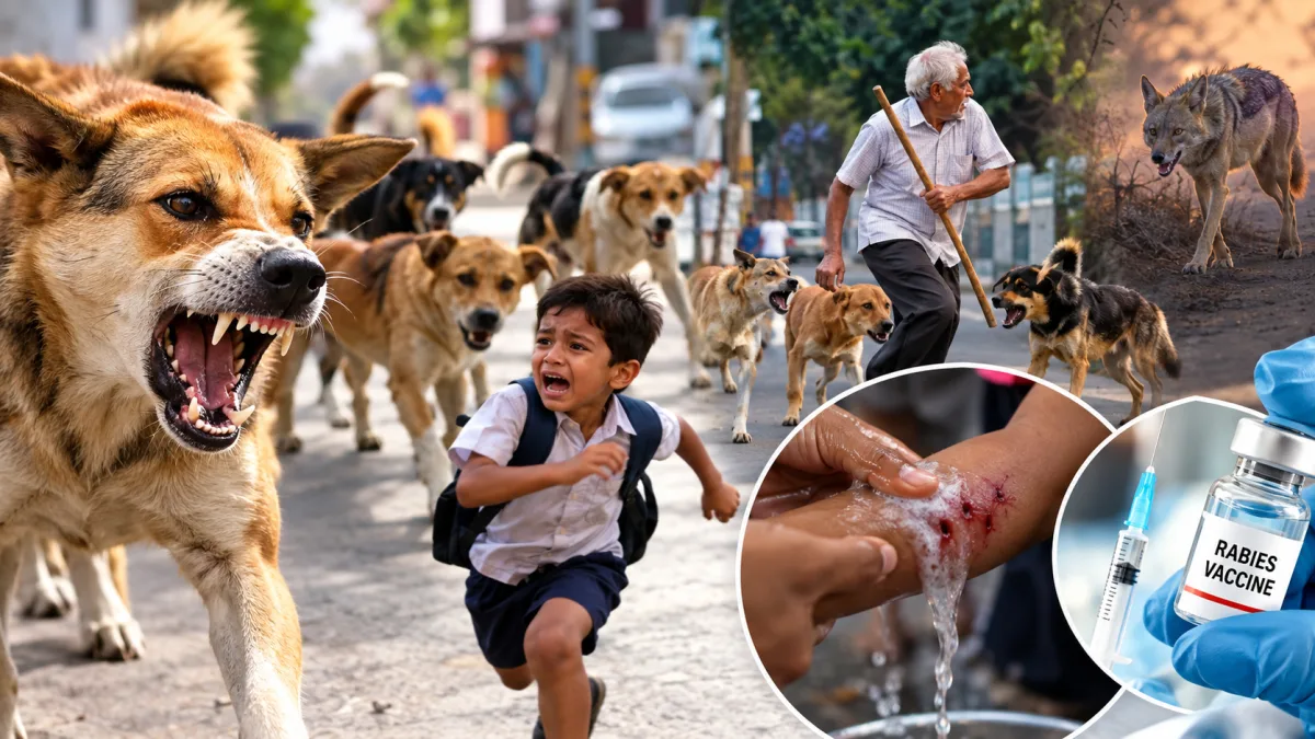 नीमच में आवारा कुत्तों का बढ़ता आतंक, 5 साल में 18,500 से ज्यादा डॉग-बाइट के मामले; रेबीज को लेकर बढ़ी चिंता