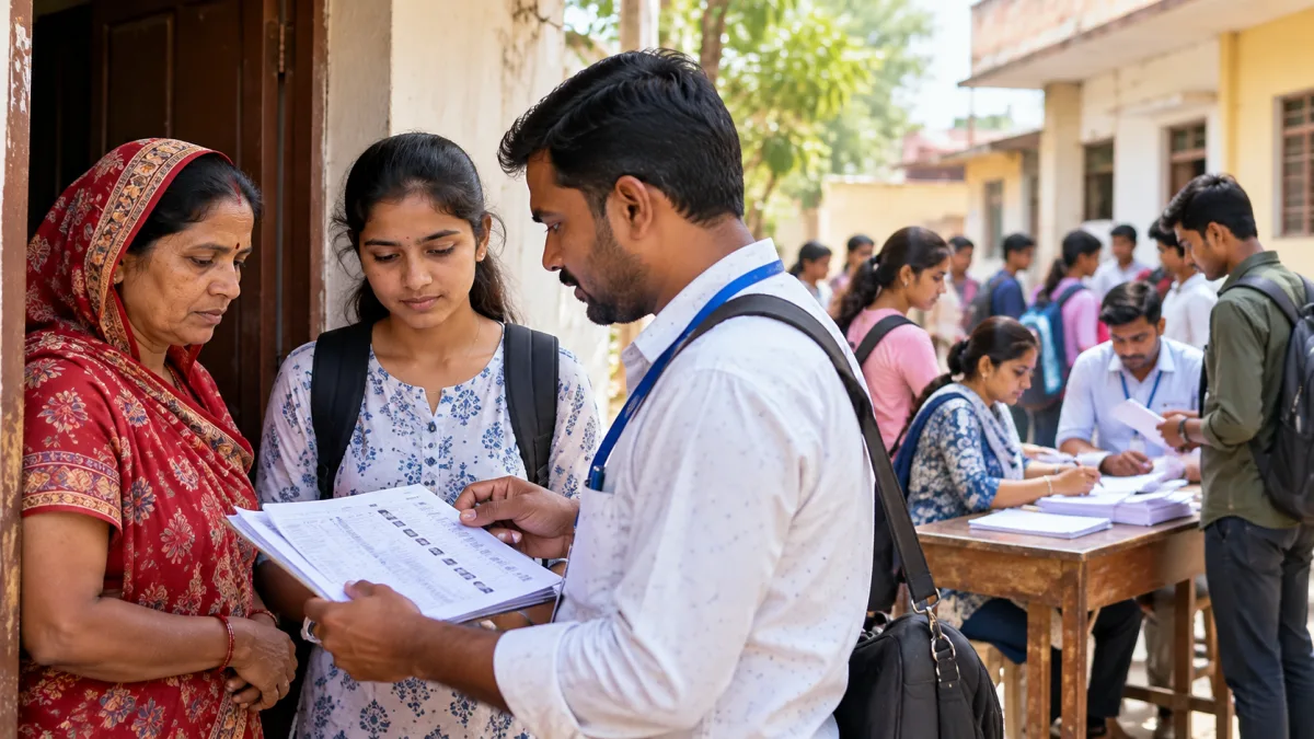 10 अक्टूबर तक BLO का घर-घर दस्तक अभियान, नए मतदाताओं के नाम जोड़ने पर जोर
