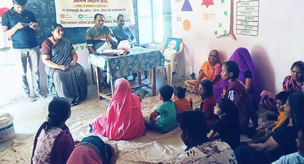 सेवा संकल्प अभियान के तहत हाड़ी पिपलिया में ‘आंगन मिलन’ और नया मालहेड़ा में ‘स्वस्थ शिशु प्रतियोगिता’ आयोजित
