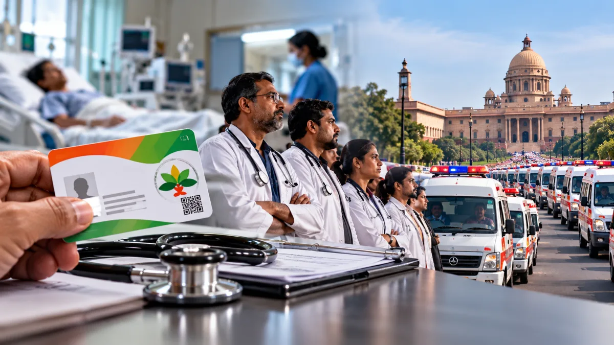 8 अक्टूबर से आयुष्मान इलाज के बहिष्कार की चेतावनी:निजी अस्पतालों ने रखीं मांगें