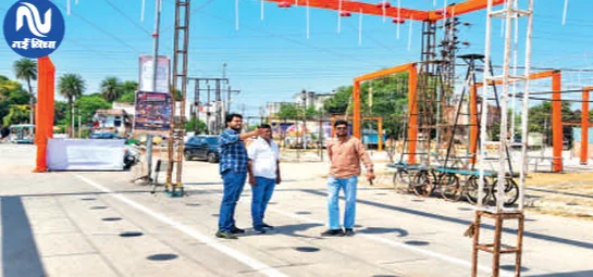 निंबाहेड़ा में राष्ट्रीय दशहरा मेला 2026 की तैयारियां तेज, थीम लाइटिंग और सेल्फी पॉइंट होंगे आकर्षण