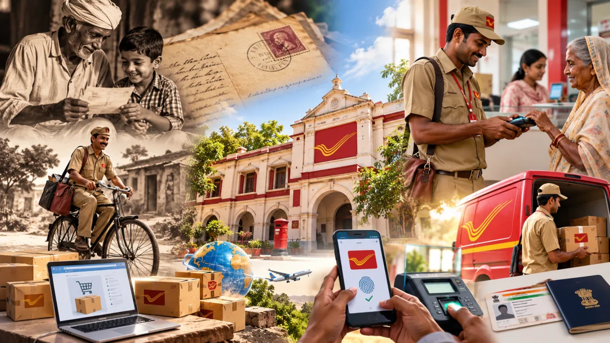 चिट्ठियों के दौर से डिजिटल बैंकिंग तक पहुंचा नीमच का डाकघर: अब घर-घर पहुंच रहीं बैंकिंग सेवाएं
