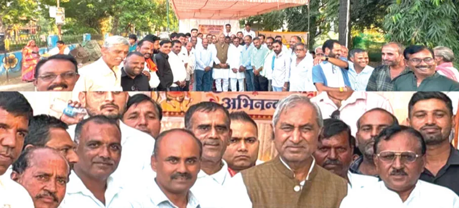 नई अफीम नीति जल्द घोषित होगी: सांसद बंशीलाल गुर्जर, नीमच पहुंचने पर भव्य स्वागत