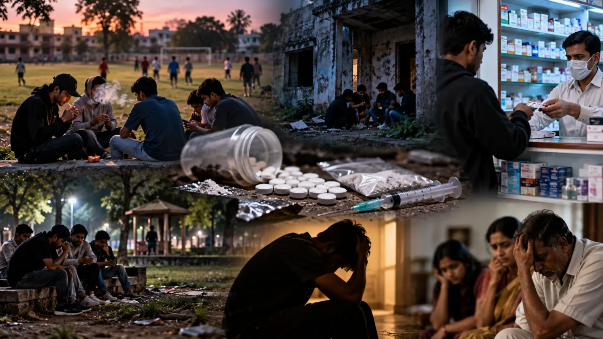 नीमच में नशे की गतिविधियों को लेकर चिंता, सार्वजनिक स्थानों और मेडिकल स्टोरों की जांच की मांग
