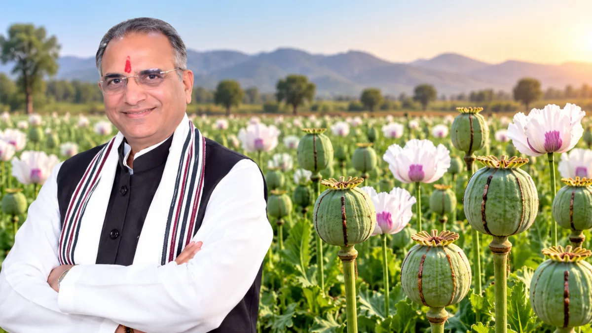 अफीम नीति 2026-27 जारी: मार्फिन का मानक बढ़ा: किसानों के लिए नए प्रावधान