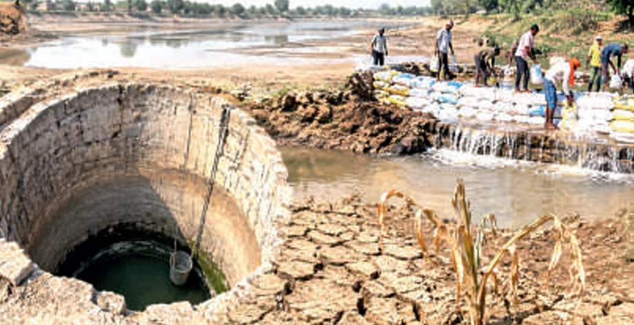 नीमच में पाताल की ओर जा रहा भूजल, गर्मी में जल संकट के आसार: कम बारिश से घट सकता है सिंचित रकबा