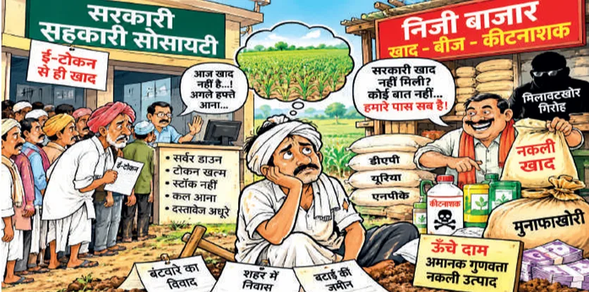 नीमच में रबी सीजन के बीच नकली खाद-बीज और दवाइयों का खतरा: किसानों की कमाई पर पड़ सकता है असर