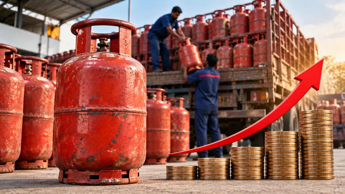कमर्शियल LPG सिलेंडर हुआ महंगा, MP के 26 जिलों में ₹3,000 के पार पहुंची कीमत; भोपाल में ₹2,815